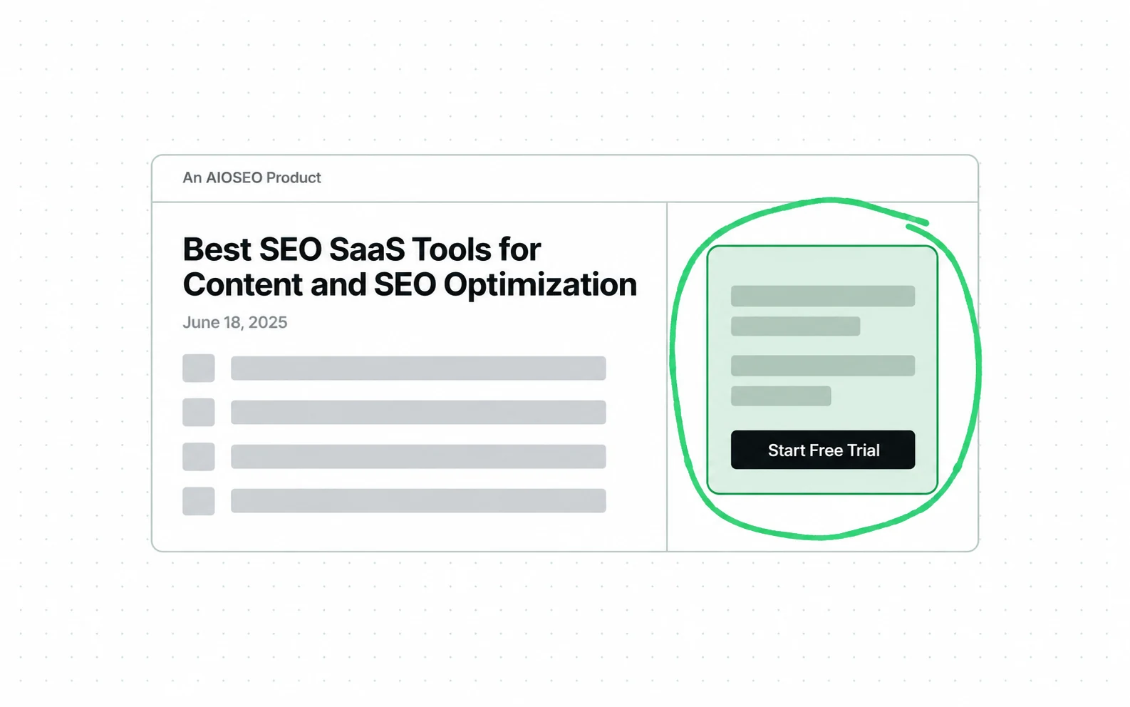 A tool list is published by a company that sells a tool in the same category, and its own promotional box sits beside the list.
